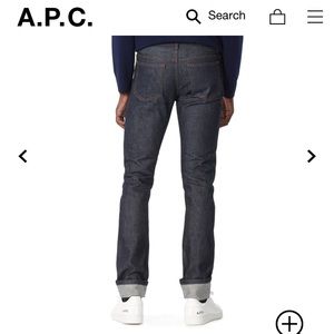 A.p.c jeans mens jeans size 32